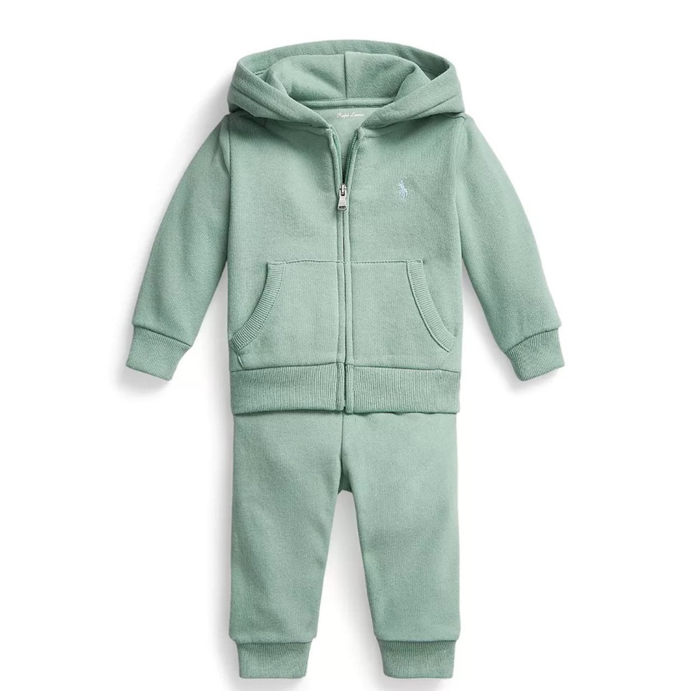 Ralph Lauren Mint Green Hoodie set
